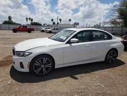 Salvage cars for sale from Copart Mercedes, TX: 2023 BMW 330I