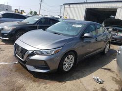 Salvage cars for sale at Chicago Heights, IL auction: 2020 Nissan Sentra S