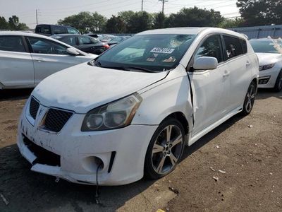 Salvage cars for sale from Copart Moraine, OH: 2009 Pontiac Vibe GT