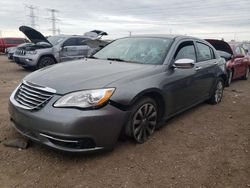 Salvage cars for sale at Elgin, IL auction: 2013 Chrysler 200 Limited