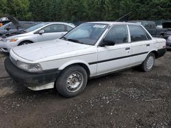 Salvage cars for sale from Copart Graham, WA: 1989 Toyota Camry
