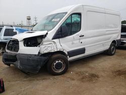 Salvage cars for sale from Copart Chicago Heights, IL: 2018 Ford Transit T-250