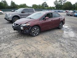 Salvage cars for sale from Copart Madisonville, TN: 2013 Honda Civic EX