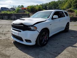 Salvage cars for sale at Marlboro, NY auction: 2018 Dodge Durango SRT