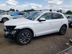 Salvage cars for sale at Hillsborough, NJ auction: 2023 Audi Q5 Premium Plus 45