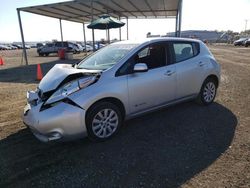 Nissan Leaf S Vehiculos salvage en venta: 2013 Nissan Leaf S