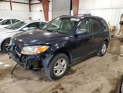 Salvage cars for sale at Lansing, MI auction: 2011 Hyundai Santa FE GLS