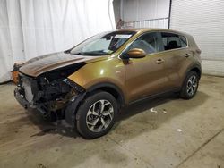 Salvage cars for sale at Central Square, NY auction: 2020 KIA Sportage LX