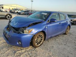 Salvage cars for sale at Houston, TX auction: 2012 Lexus CT 200