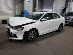 Salvage cars for sale at Ham Lake, MN auction: 2017 Volkswagen Jetta SE