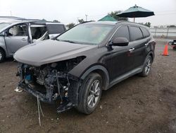 Salvage cars for sale from Copart San Diego, CA: 2017 Hyundai Santa FE SE