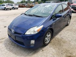 Salvage cars for sale at Bridgeton, MO auction: 2010 Toyota Prius