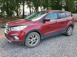 Ford Escape salvage cars for sale: 2017 Ford Escape SE