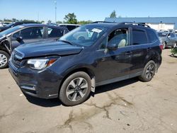 Vehiculos salvage en venta de Copart Woodhaven, MI: 2017 Subaru Forester 2.5I Limited