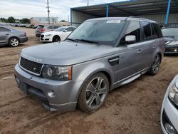 Salvage cars for sale at Colorado Springs, CO auction: 2012 Land Rover Range Rover Sport HSE