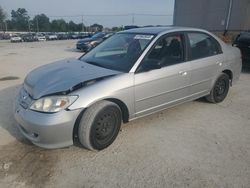 Salvage cars for sale from Copart Lawrenceburg, KY: 2005 Honda Civic LX