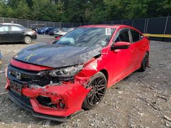 Honda Civic si salvage cars for sale: 2018 Honda Civic SI