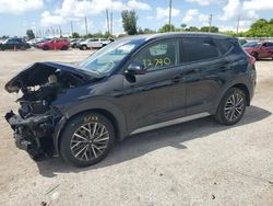 Salvage cars for sale at Miami, FL auction: 2019 Hyundai Tucson Limited