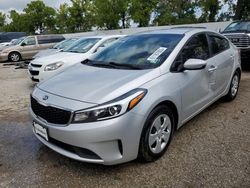 Salvage cars for sale at Bridgeton, MO auction: 2018 KIA Forte LX