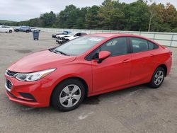 Chevrolet Cruze LS salvage cars for sale: 2018 Chevrolet Cruze LS