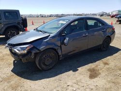 Salvage cars for sale from Copart San Diego, CA: 2016 Toyota Corolla L