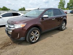Salvage cars for sale from Copart Columbia Station, OH: 2012 Ford Edge Limited