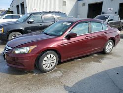 Salvage cars for sale at New Orleans, LA auction: 2011 Honda Accord LX