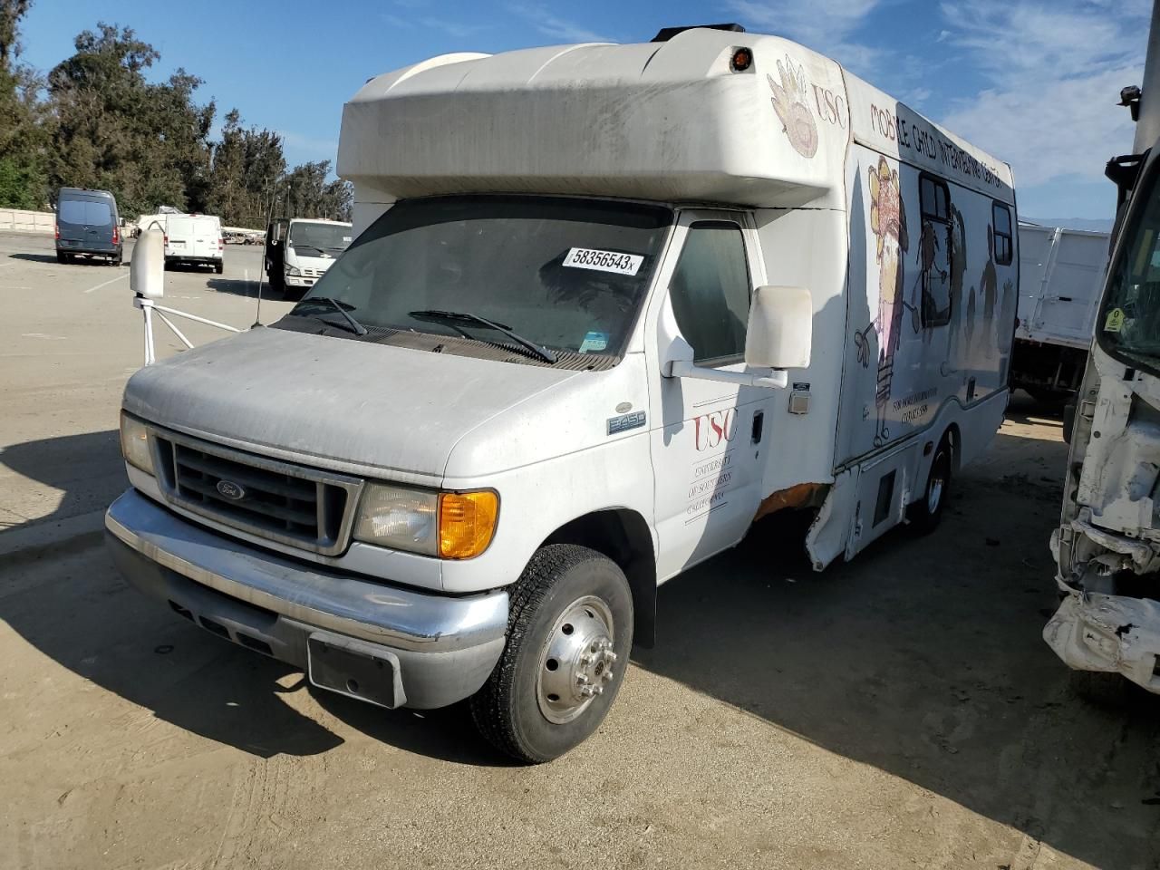 2006 Ford Econoline E450 Super Duty Cutaway Van For Sale In Van Nuys Ca Lot 58356 4468