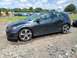 Salvage cars for sale from Copart Hillsborough, NJ: 2016 Volkswagen GTI S/SE
