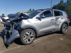 Salvage cars for sale at Denver, CO auction: 2022 KIA Sportage EX