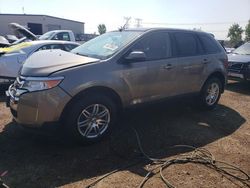 Salvage cars for sale at Elgin, IL auction: 2013 Ford Edge SEL