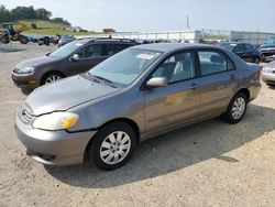 Salvage cars for sale from Copart Mcfarland, WI: 2004 Toyota Corolla CE