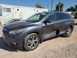 Vehiculos salvage en venta de Copart Oklahoma City, OK: 2014 Infiniti QX60