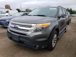Salvage cars for sale at New Britain, CT auction: 2015 Ford Explorer XLT