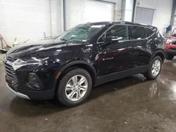 Salvage cars for sale from Copart Ham Lake, MN: 2019 Chevrolet Blazer 1LT