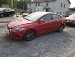 Salvage cars for sale from Copart York Haven, PA: 2018 Hyundai Elantra SEL