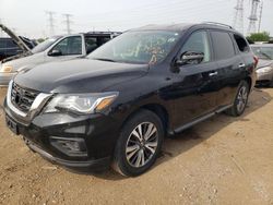 Salvage cars for sale from Copart Elgin, IL: 2017 Nissan Pathfinder S