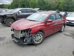 Salvage cars for sale from Copart Glassboro, NJ: 2019 Nissan Sentra S