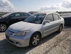 Salvage cars for sale from Copart Houston, TX: 2004 Honda Civic EX