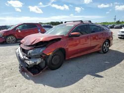 Salvage cars for sale at West Palm Beach, FL auction: 2020 Honda Civic LX