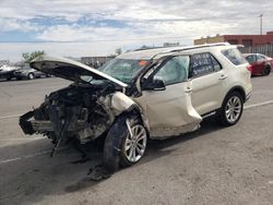 Salvage cars for sale from Copart Anthony, TX: 2018 Ford Explorer Limited