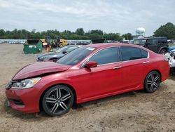 Salvage cars for sale at Hillsborough, NJ auction: 2017 Honda Accord Sport