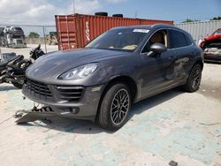 Salvage cars for sale at Homestead, FL auction: 2016 Porsche Macan S