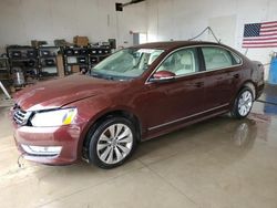 Salvage cars for sale from Copart Portland, MI: 2012 Volkswagen Passat SEL