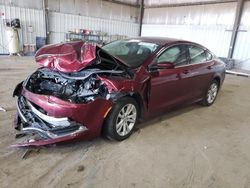 Vehiculos salvage en venta de Copart Des Moines, IA: 2015 Chrysler 200 Limited