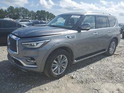 Salvage cars for sale from Copart Loganville, GA: 2020 Infiniti QX80 Luxe