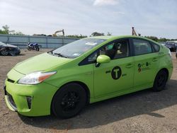 Salvage vehicles for parts for sale at auction: 2015 Toyota Prius