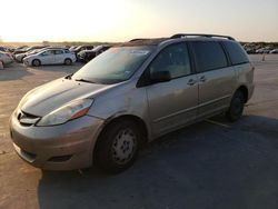 Salvage cars for sale from Copart Grand Prairie, TX: 2007 Toyota Sienna CE