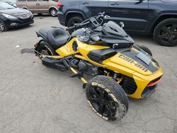 Salvage motorcycles for sale at Pennsburg, PA auction: 2017 Can-Am Spyder Roadster F3