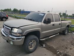 Salvage cars for sale from Copart Woodhaven, MI: 2003 GMC Sierra C2500 Heavy Duty